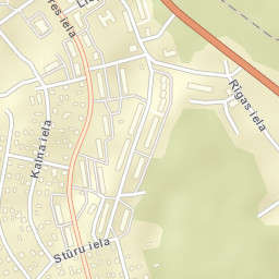 Brocēni Street Map