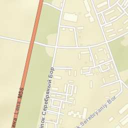 Serebryanyy Bor Street Map