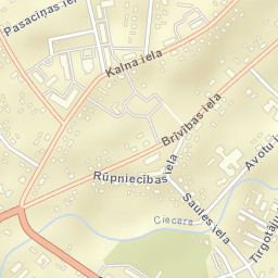 Saldus Street Map