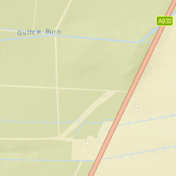 A933, Arbroath, Angus DD11, UK Street Map