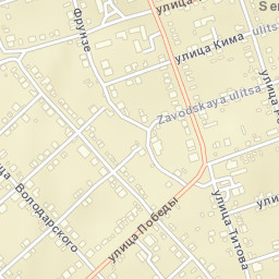 Nizhniye Sergi Street Map
