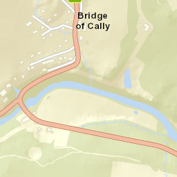 A93, Blairgowrie, Perth and Kinross PH10 Street Map
