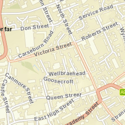 5 Castle St, Forfar, Angus DD8, UK Street Map