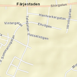 Färjestaden Street Map