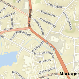 Hobro Street Map