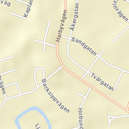 Ljungbyholm Street Map