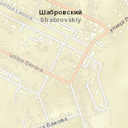 Shabrovskiy Street Map