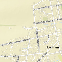 Letham Street Map