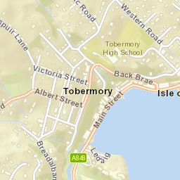 Tobermory Street Map