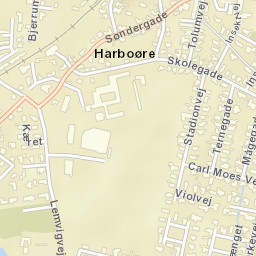 Harboøre Street Map