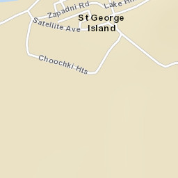 Saint George Alaska Street Map