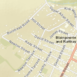 Blairgowrie Street Map