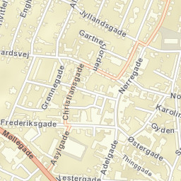 Skive Street Map