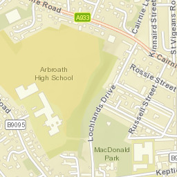 75 Keptie Road, Arbroath, Angus DD11, UK Street Map