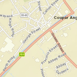 Coupar Angus Street Map