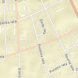 Ludza Street Map