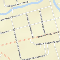Shatrovo Street Map