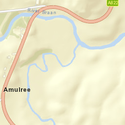 A822, Dunkeld, Perth and Kinross PH8 0BZ Street Map