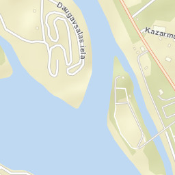 Krustpils Street Map