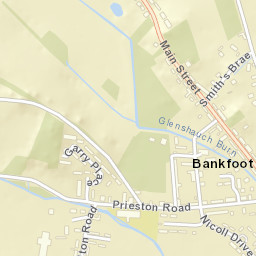Bankfoot Street Map