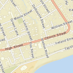 Carnoustie Street Map