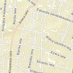 Liepāja Street Map