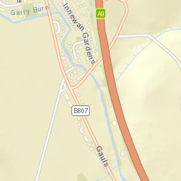 Innewan Place, Bankfoot, Perth and Kinross PH1, UK Street Map