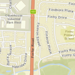 7 Findcastle Terrace, Dundee, Dundee City DD4 9EL, UK Street Map