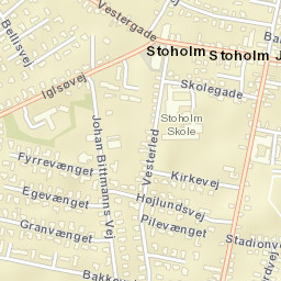 Stoholm Street Map