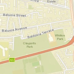 27 Claypotts Road, Broughty Ferry, Dundee, Dundee City DD5, U Street Map