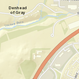 Kingsway West, Dundee, Dundee City DD2, UK Street Map