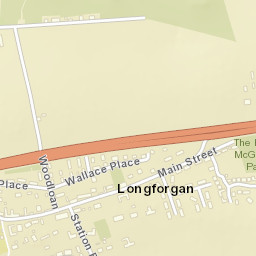 Longforgan Street Map