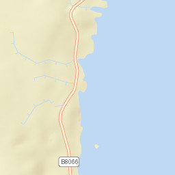 B8066, Isle of Tiree, Argyll and Bute PA77, UK Street Map