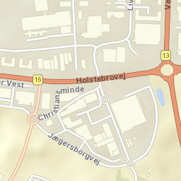 Viborg Kommune Street Map