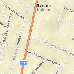 Lukino Street Map