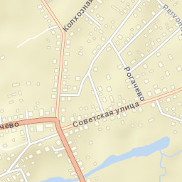 Rogachëvo Street Map