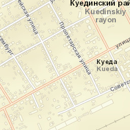 Kuyeda Street Map