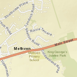 Methven Street Map