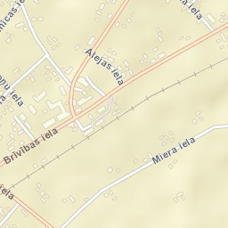 Vaiņode Street Map
