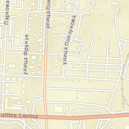 Kamensk-Ural’skiy Street Map