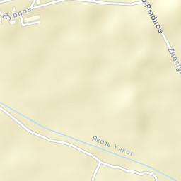 Rybnoye Street Map