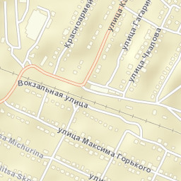 Bol’shoye Kozino Street Map