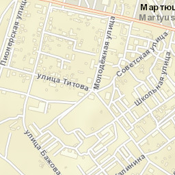 Martyush Street Map