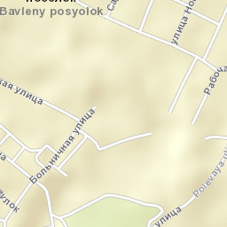Bavleny Street Map