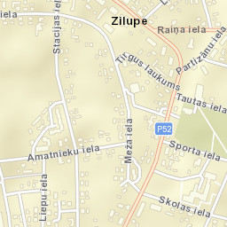 Zilupe Street Map