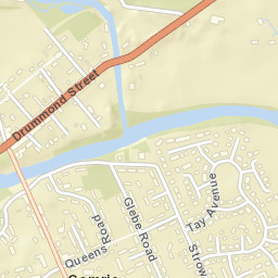 Bridge Street, Comrie, Perth and Kinross PH6, UK Street Map