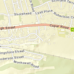 Newburgh Street Map