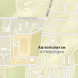 Avtopoligon Street Map