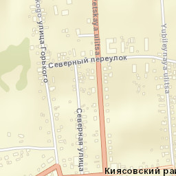 Kiyasovo Street Map