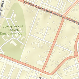 Dmitrov Street Map